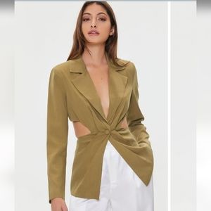 Cutout Blazer shorts set - Blazer M Shorts L